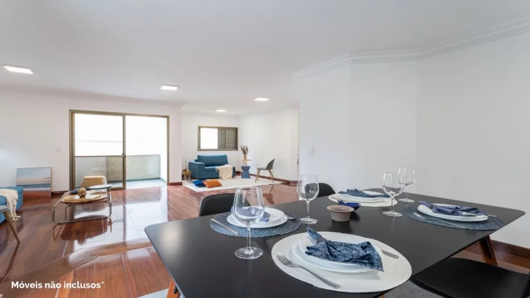 Imagem CONDOMÍNIO PORTO CERVO - Vende-se apto de 149m² (Unidade de Revenda), a 854m do Metrô Moema!