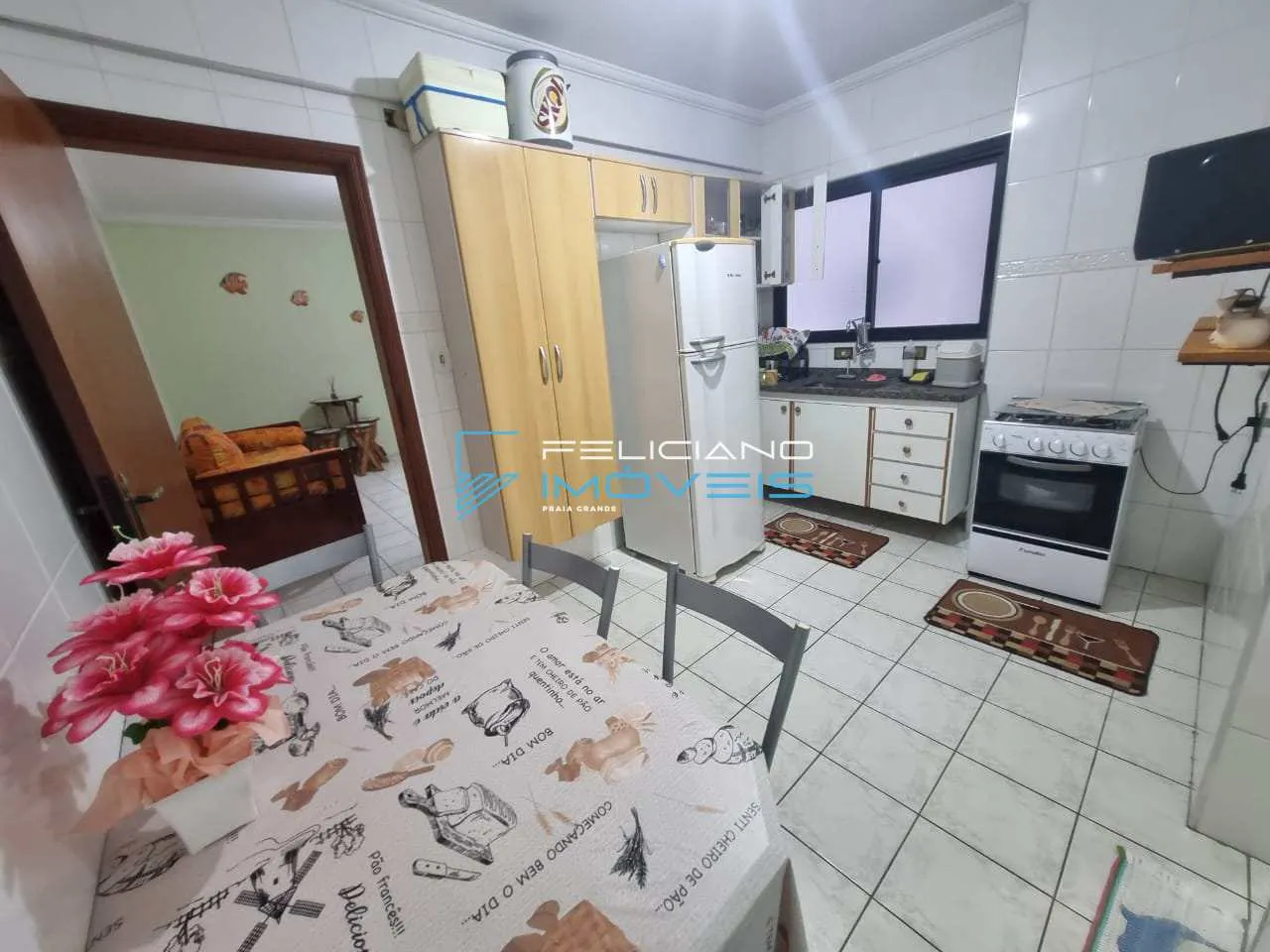 Imagem Apartamento com 1 quarto, Canto do Forte, Praia Grande - R$ 390 mil, Cod: 7357