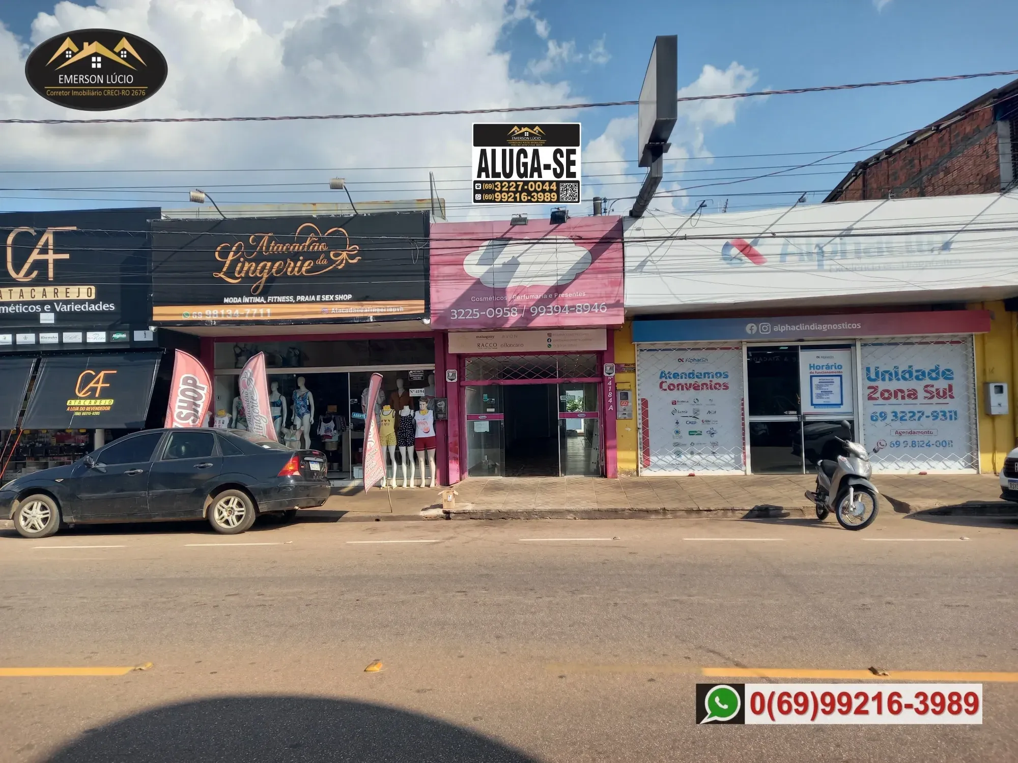Imagem Imóvel Comercial para Alugar, 120 m² em Conceição - Porto Velho