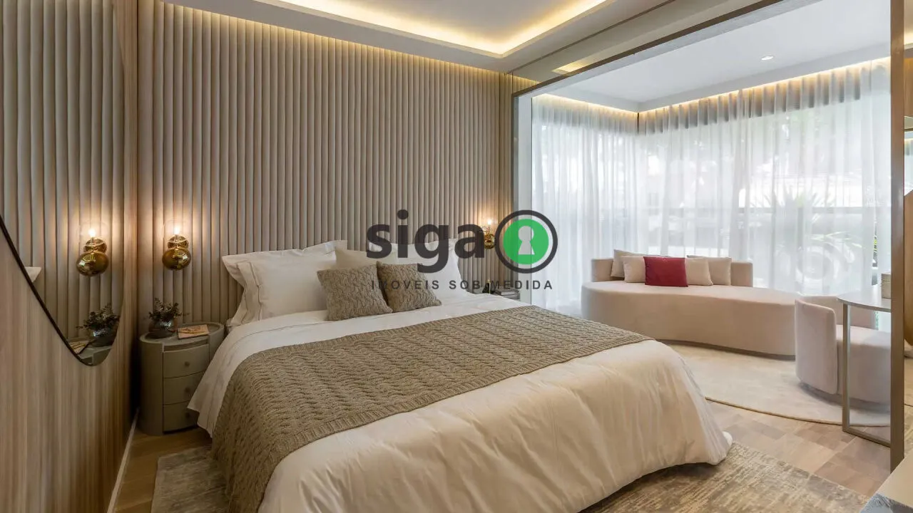 Imagem Apartamento à venda no Brooklin ? 138m², 3 quartos, 2 vagas , Quadra de Tênis!