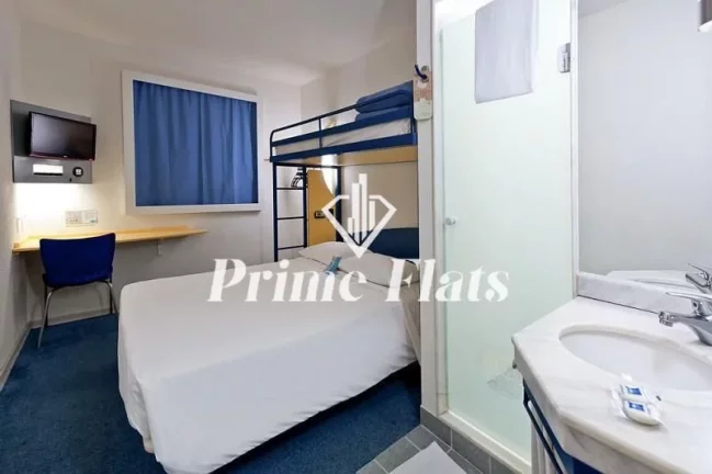 Imagem Flat disponível para venda no Ibis Budget São Paulo Morumbi, com 18m², 1 dormitório e 1 vaga