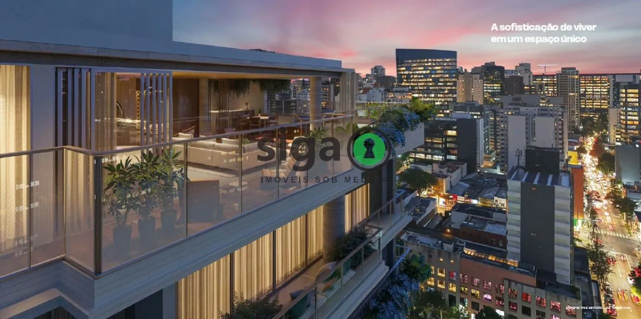 Foto do imóvel Cobertura Duplex à venda no Itaim de 425 m² com 4 Suítes e 5 Vagas - São Paulo