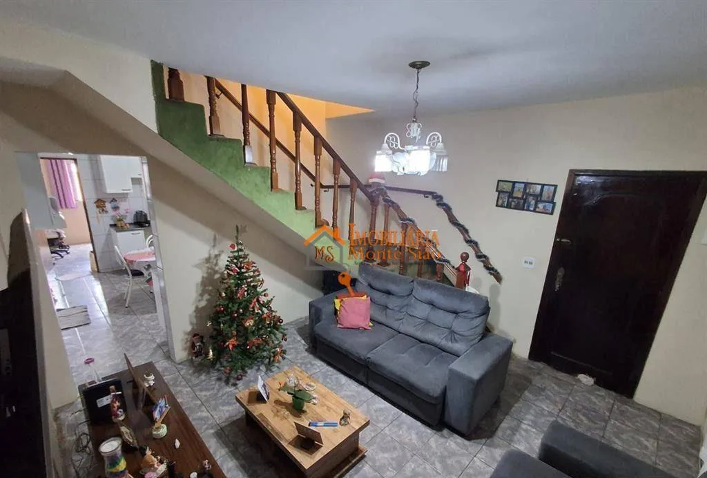 Imagem Sobrado com 3 dormitórios à venda, 169 m² por R$ 600.000,00 - Cidade Parque Brasília - Guarulhos/SP