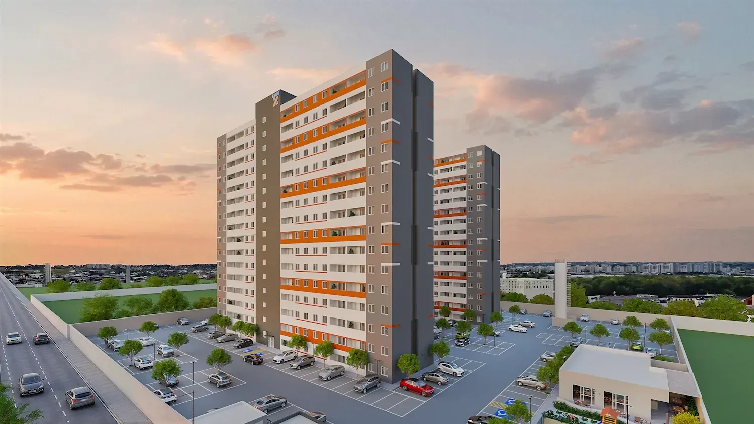 Foto do imóvel Apartamento com 2 Quartos à Venda, 44,77 m² em Rua dos Pinhais, s/n - Cidade Universitária, Maceió - AL
