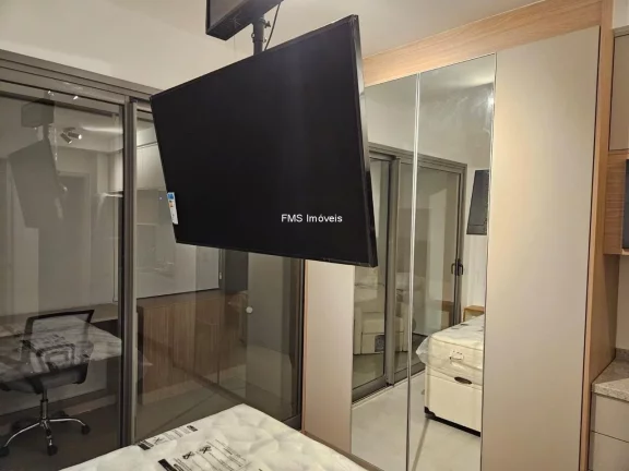 Imagem Alugue já! Apartamento para locação em Pinheiros, São Paulo - 1 quarto, 1 sala, 1 banheiro, 25m² de área.