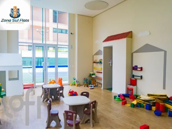 Imagem Apartamento à Venda No Brooklin Com 2 Dormitórios e 2 Vagas - Mobiliado