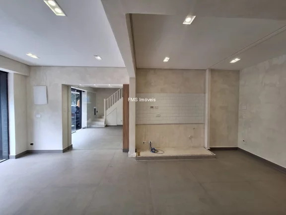 Imagem Espaço Comercial de Alto Padrão para Locação em São Paulo-SP, Bairro Campo Belo: 4 Salas, 3 Banheiros, 1 Vaga, 100m².