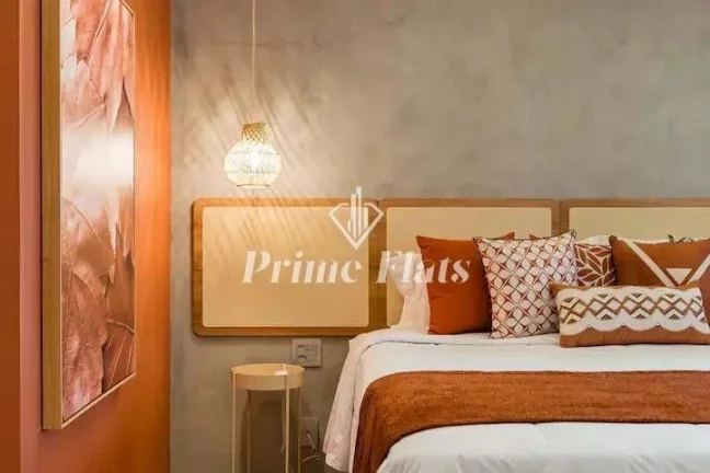 Imagem Flat disponível para locação no The World Executive Flat na Vila Olímpia, com 30m², 1 dormitório e 1 vaga