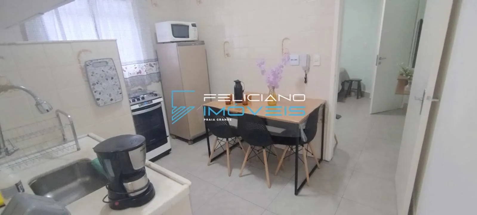 Imagem Apartamento com 1 quarto, Canto do Forte, Praia Grande - R$ 330 mil, Cod: 6023