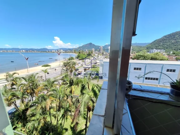 Foto do imóvel Apartamento na avenida da praia, seu refúgio perfeito no coração de Caraguatatuba/SP
