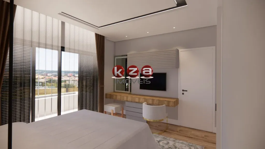 Imagem Casa de luxo em condomínio: 3 quartos, 3 suítes, 2 salas, 5 banheiros, 4 vagas na cidade de Valinhos - SP.