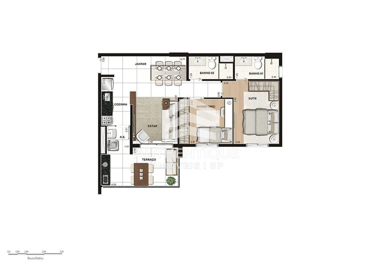 Imagem RESERVA SAUDE - Apartamento no bairro Saúde à venda