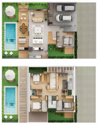 Imagem Bion Rio Tavares Eco Residence - Casa à venda no bairro Rio Tavares - Florianópolis/SC