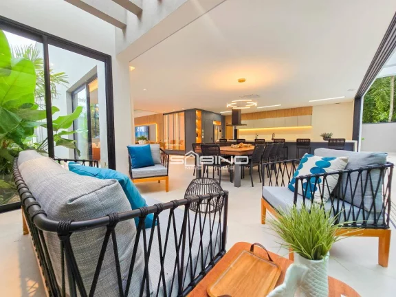 Imagem Belíssima casa à venda com 6 Dormitórios 5 Suítes 647 m² de área útil - Riviera de São Lourenço - Bertioga SP