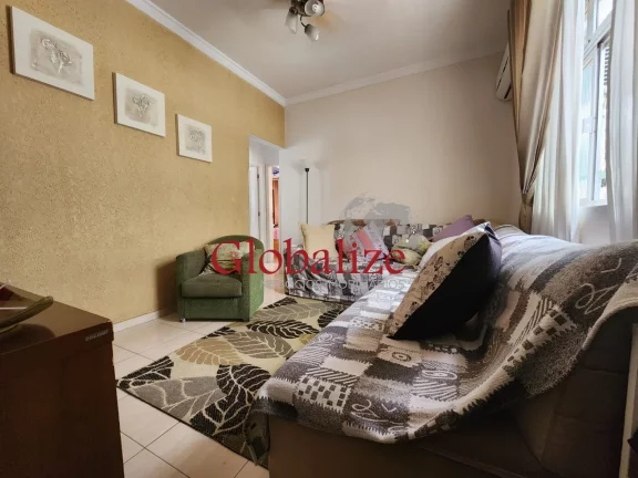 Imagem Apartamento à venda com 2 dormitórios, 1 vaga na Ponta da Praia em Santos por R$ 405.000,00