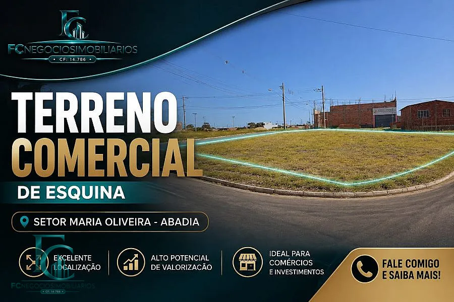 Foto do imóvel Oportunidade, terreno comercial com entrada parcelada em Avenida Eli Alves Forte