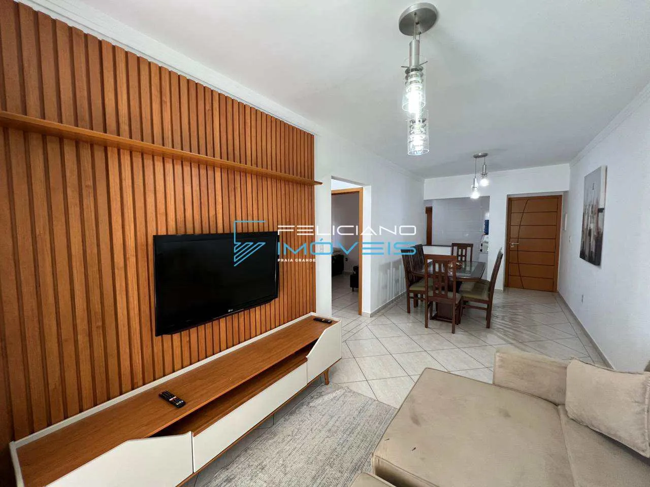 Imagem Apartamento com 2 quartos, Aviação, Praia Grande - R$ 550 mil, Cod: 7265