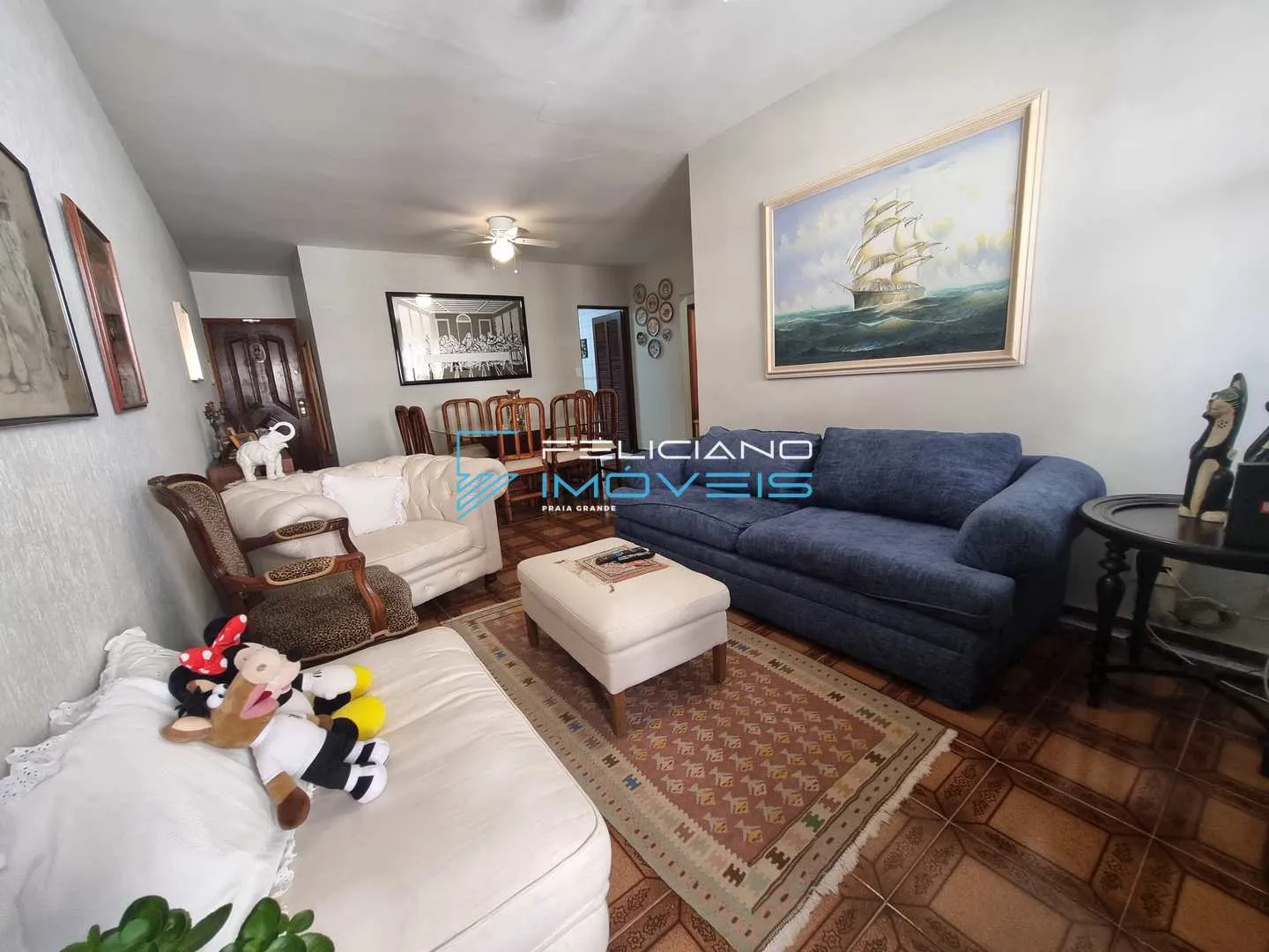 Imagem Apartamento com 3 quartos, Tupi, Praia Grande - R$ 535 mil, Cod: 5836