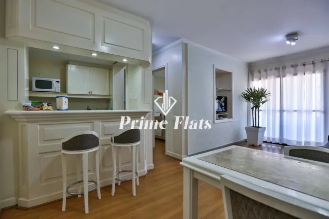 Imagem Flat disponível para venda no Roomo Itaim Bibi, com 42m², 1 dormitório e 1 vaga