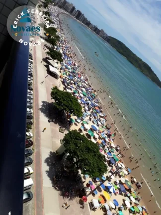 Imagem 4 quartos de frente para o mar na melhor localização da Praia do Morro