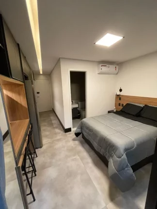 Imagem Apartamento na Região central com 25 metros quadrados com 1 quarto sendo 1 banheiro Possui academia...