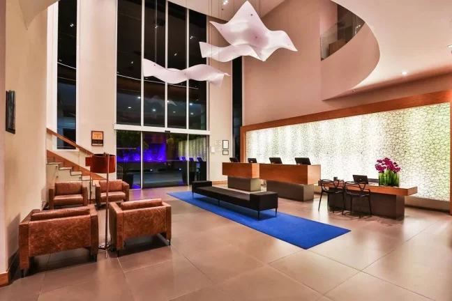 Imagem Flat disponível para venda no Radisson Blu São Paulo, com 32m², 1 dormitório e 1 vaga