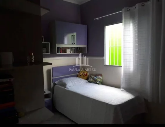 Imagem Casa "Térrea" 125m² 3 Quartos 1 Suíte, 2 Vagas, Dá Financiamento, ±95m² de Área de Lazer Com Churrasqueira, na Vila Morelli, Mauá-SP