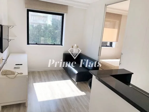 Imagem Flat disponível para locação no São Paulo Higienopolis Affiliated by Meliá, com 35m², 1 dormitório e 1 vaga