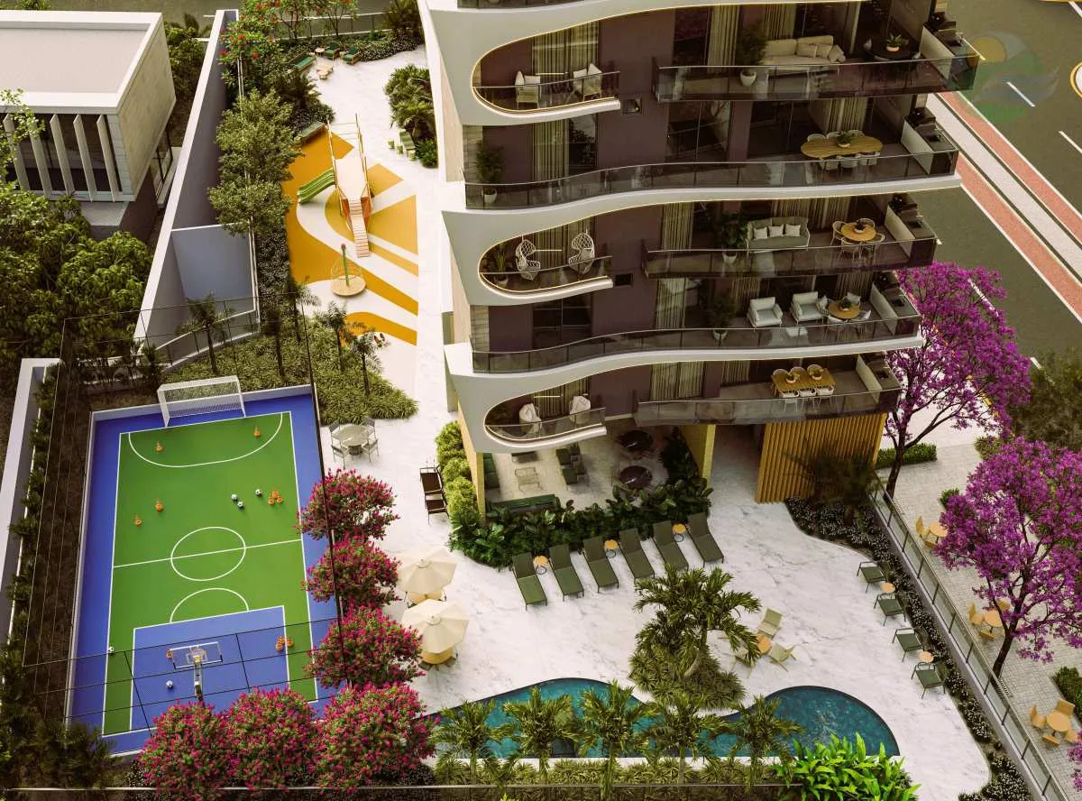 Imagem Apartamento de luxo 03 Suites, 109m2, em Miramar, João Pessoa, Paraíba.