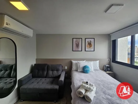 Imagem Studio Mobiliado para alugar com 25,53m², 1 Vaga no GO Rio Branco