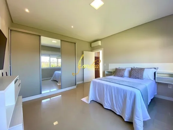 Imagem Casa condomínio nova com 04 suítes mobiliado e decorado
