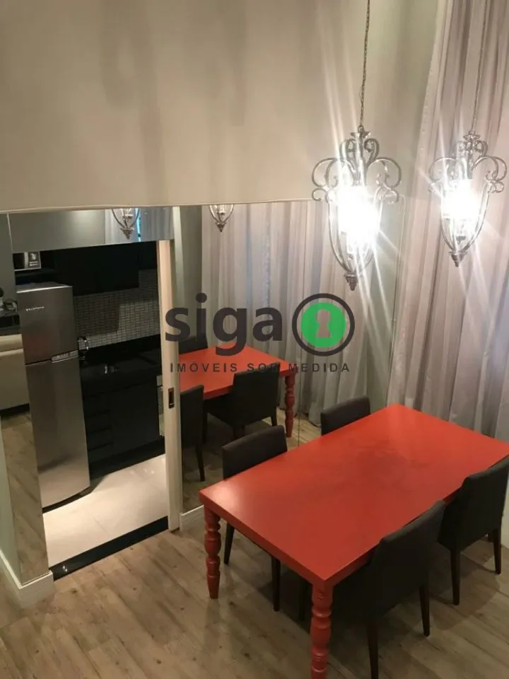 Imagem Duplex equipado e decorado com 100m2, 2 Suites , lavabo, cozinha planejada e 2 vagas