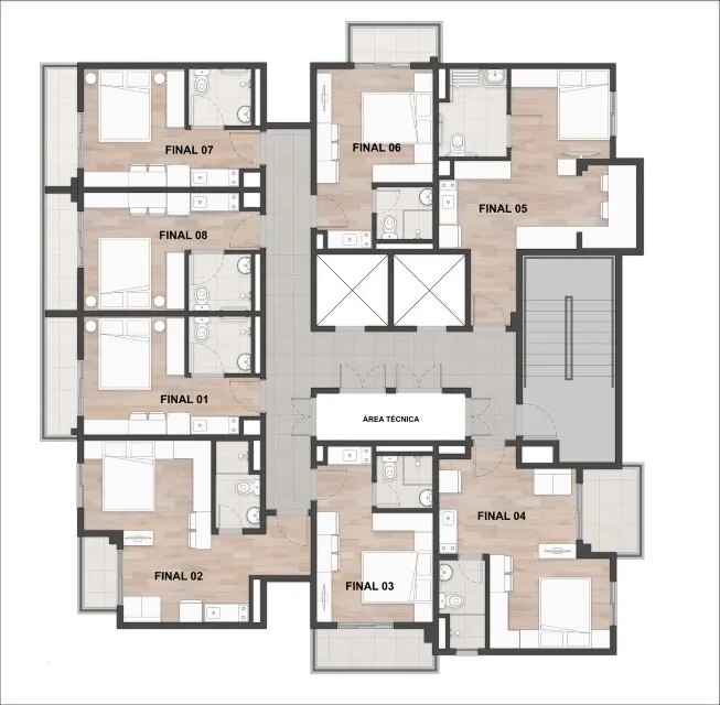 Imagem Nurban Vila Clementino - Residencial - Nurban Vila Clementino - Residencial