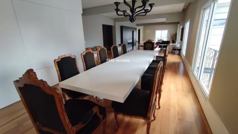 Imagem Apartamento para locação no Itaim Bibi, 5 quartos sendo 5 suítes, 6 banheiros, 8 vagas - 512m².