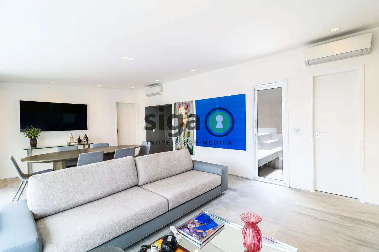 Imagem Cobertura Duplex Nova e Decorada no Jardim Guedala | 2 Suítes | Jacuzzi | 3 Vagas + Depósito
