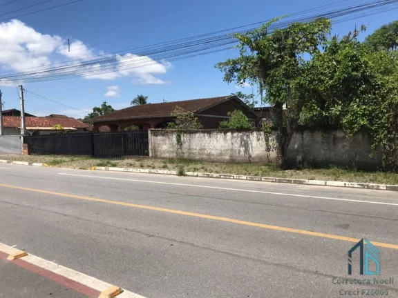 Imagem Área total de terreno 6.400m², casa investimento, em São Francisco do Sul SC