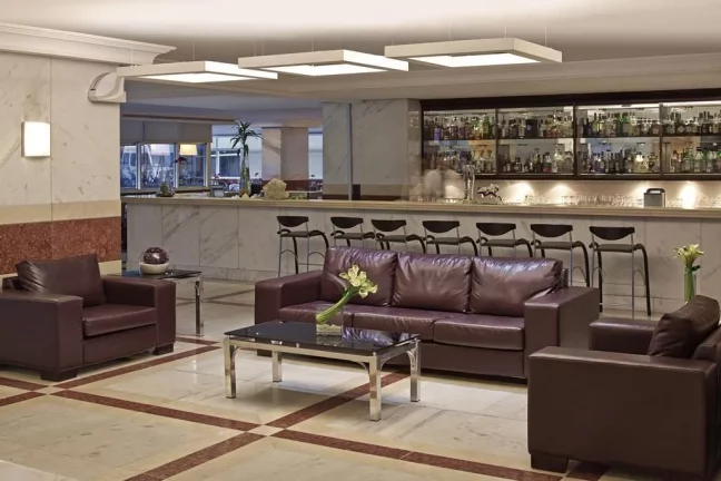 Imagem Flat disponível para locação no Wyndham Garden Convention Nortel, com 35m², 1 dormitório e 1 vaga de garagem
