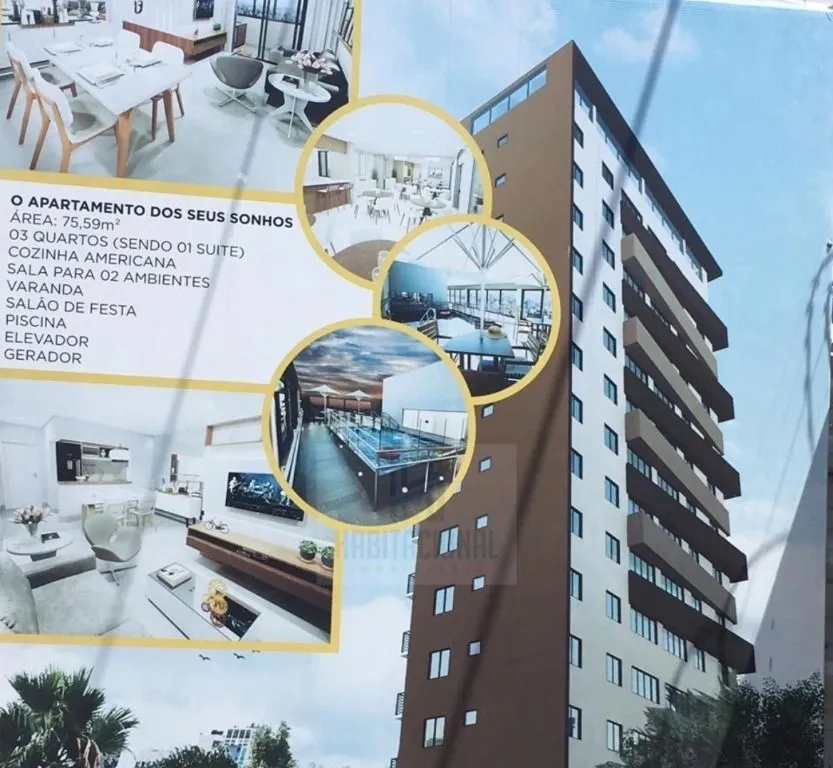 Imagem Apartamento à venda, 78 m² por R$ 794.996,00 - Lagoa Nova - Natal/RN
