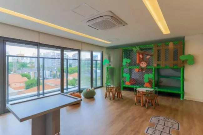 Imagem ALL CAMPO BELO APARTAMENTO NOVO, ANDAR ALTO, VISTA TOTALMENTE LIVRE COM 1 SUÍTE E VAGA DE GARAGEM