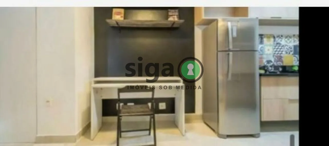 Imagem Excelente apto com 35m², 1 quarto ,1 banheiro e 1 vaga para Locação MOBILIADO, no Brooklin
