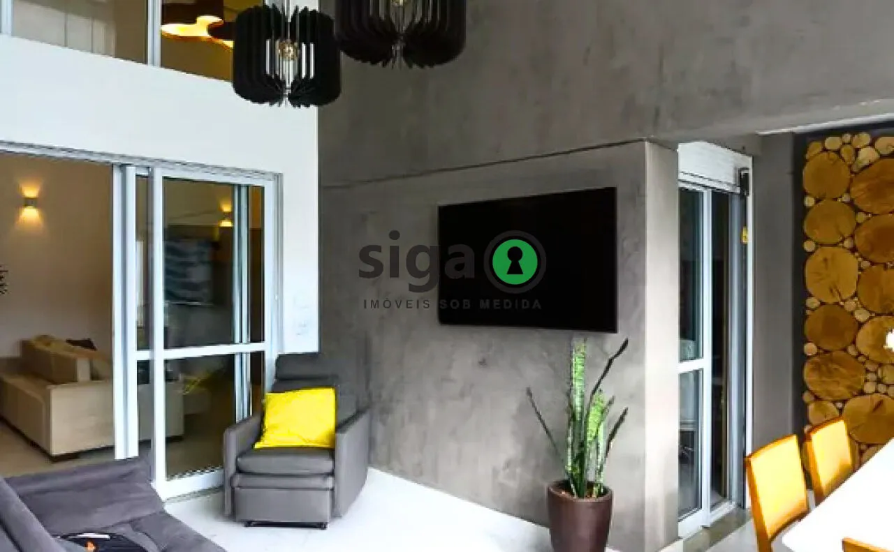 Imagem Apartamento à venda de 163m2, com 3 suítes e 3 vagas no Panamby.