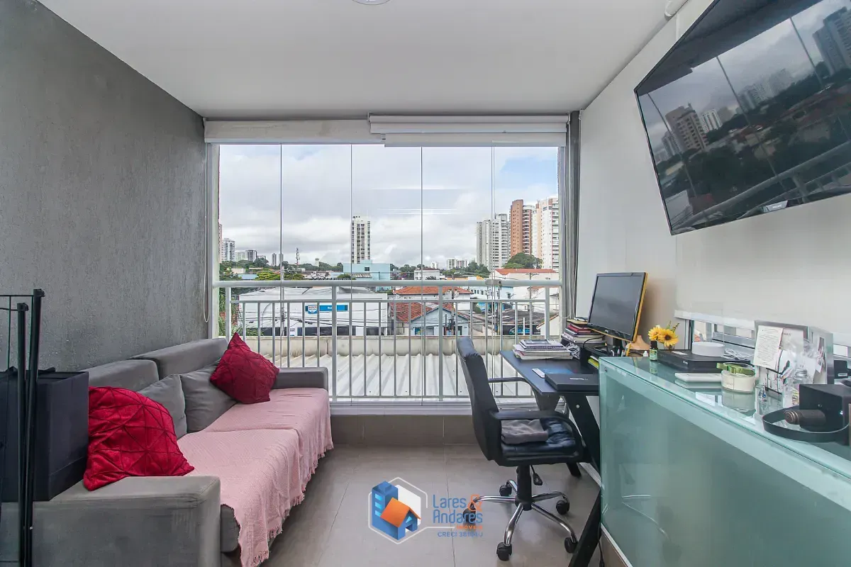 Imagem Apartamento para venda em Chácara Santo Antônio (Zona Sul) com 1 quarto, sendo 1 suíte, 32m²