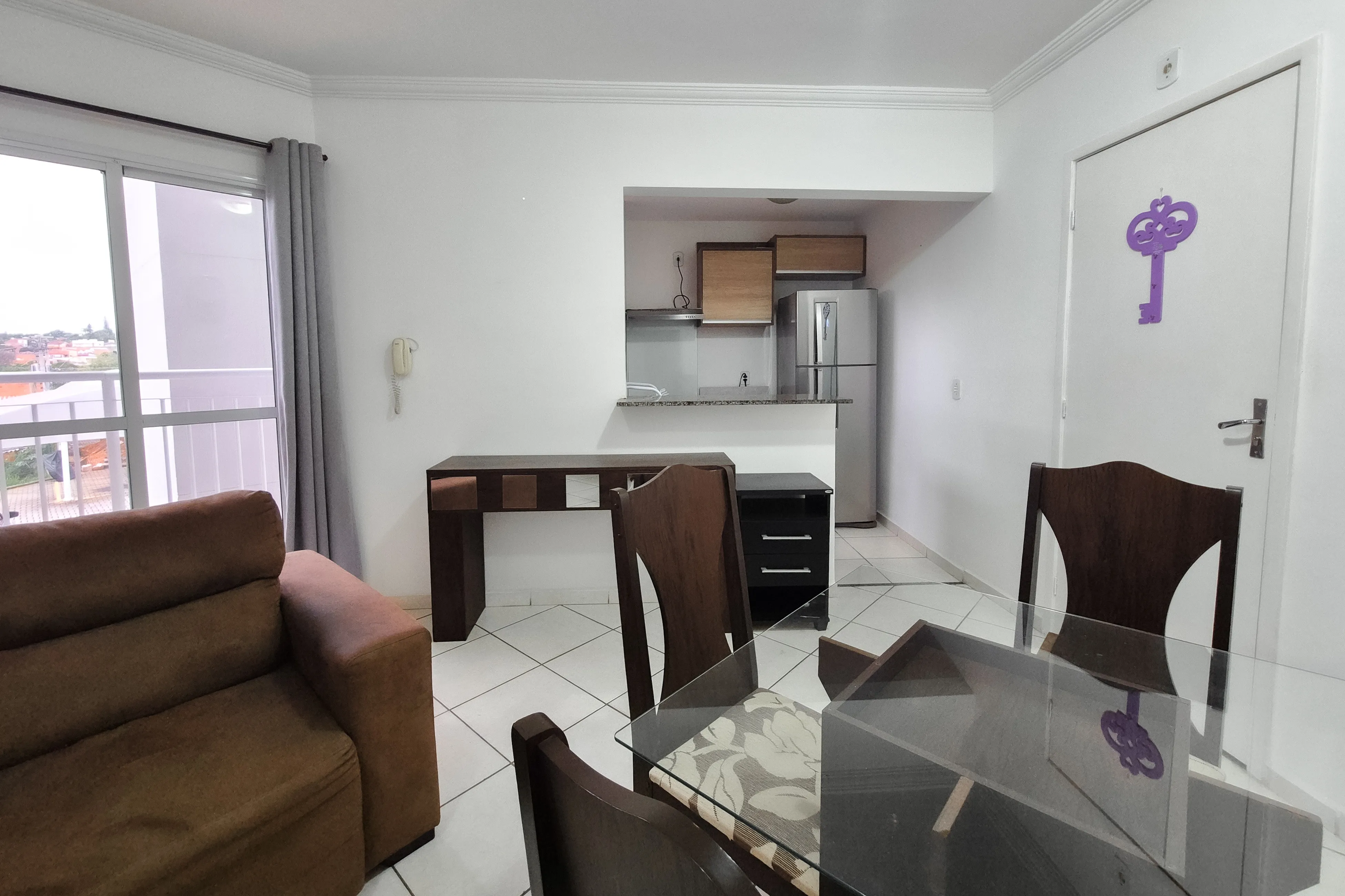 Imagem Apartamento Semi-Mobiliado para Aluguel no Condomínio Pagliato Prime | Jardim Pagliato | Sorocaba