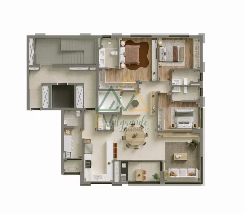 Imagem Apartamento Alto Padrão à venda Água Verde Curitiba PR