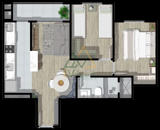 Imagem Apartamento à venda no bairro Vargem Grande - Pinhais/PR
