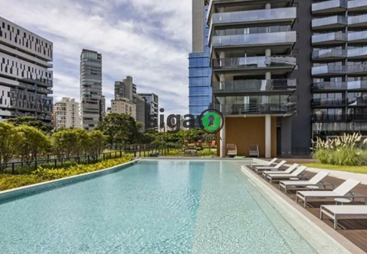 Imagem Apto à Venda com 176m², com 3 suites, 2 vagas na Vila Olímpia, no contrapiso, recém entregue