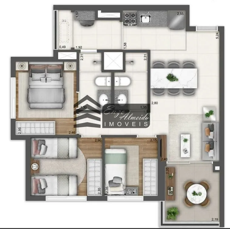 Imagem Apartamento à venda em São Paulo/SP