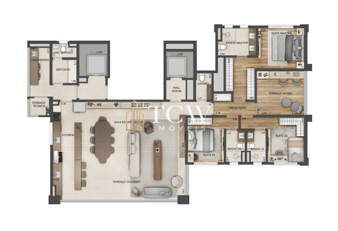 Imagem Apartamento à venda no bairro Jardim Paulista - São Paulo/SP, Zona Sul