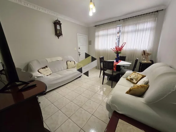 Imagem Apartamento para Venda em Santos, Vila Mathias, 2 dormitórios, 1 banheiro, 1 vaga