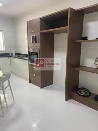 Imagem Sobrado para Venda em Santo André, Vila Pires, 3 dormitórios, 1 suíte, 3 banheiros, 2 vagas